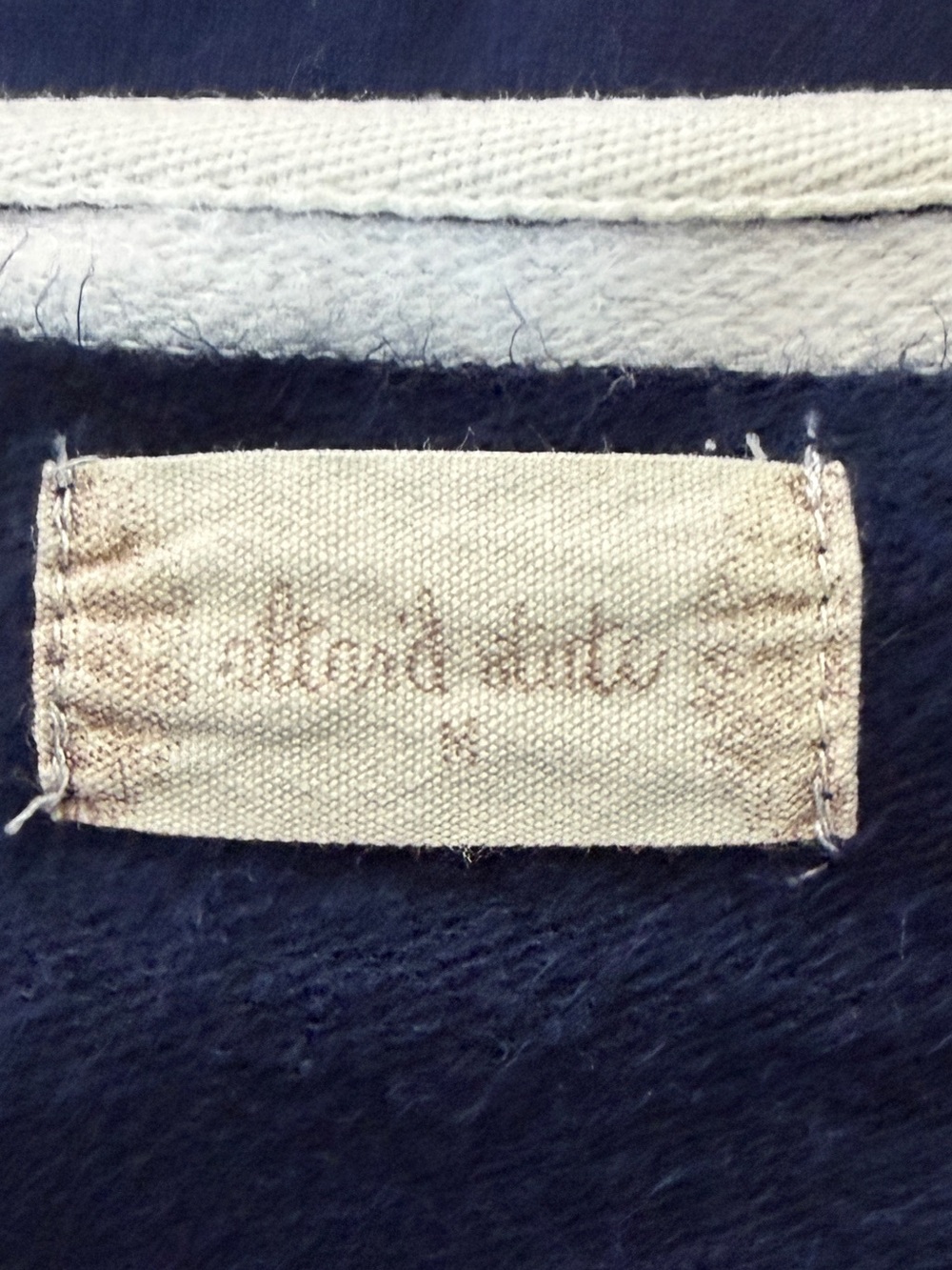 Alter’d State Navy Ivory Striped Oversized Top Medium Coastal Preppy - Picture 10 of 14
